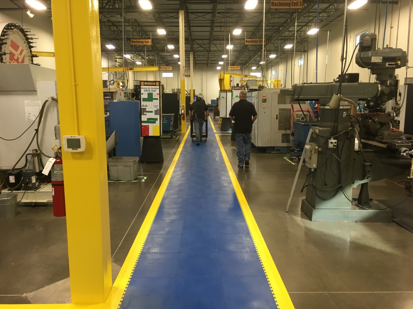 Manufacturing flooring